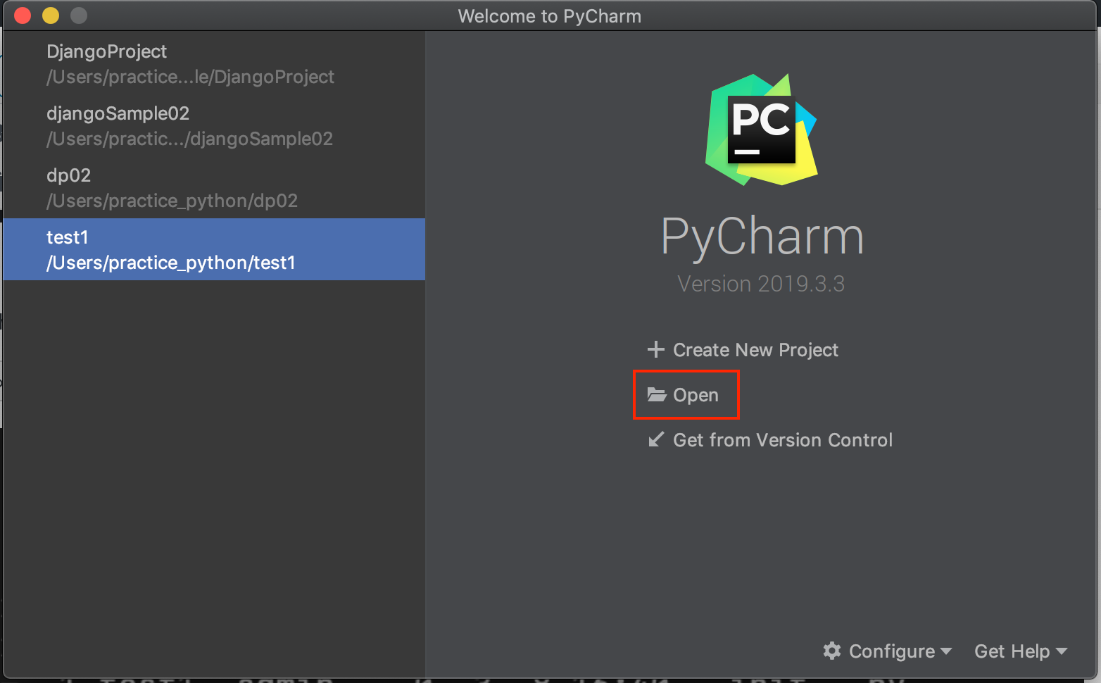 Djangoプロジェクト作成 Pycharm しすろぐ