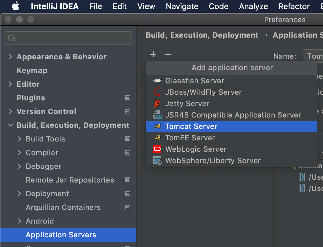 Intellij Ultimate 有償版 Tomcat 追加 - しすろぐ