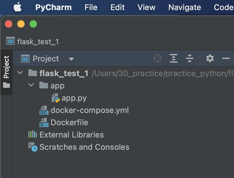 PyCharm Open Project